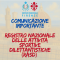Comunicazione Importante - Registro Nazionale delle Attività Sportive Dilettantistiche (RASD)