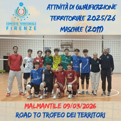 Attività di qualificazione maschile territoriale 2025/2026 - Atleti 2011