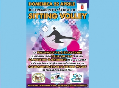 Allenamento/Stage di Sitting Volley a Campi Bisenzio