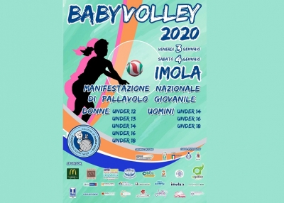 Torneo nazionale giovanile Babyvolley 2020 - Imola 3 e 4 Gennaio 2020