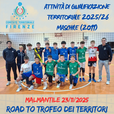 Attività di qualificazione maschile territoriale 2025/2026 - Atleti 2011