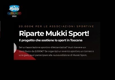 Mukki Sport - Il progetto che sostiene lo Sport