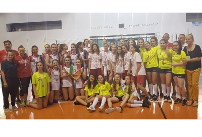 Euroripoli Campione Regionale U13F - Cuore Volley San Michele 2^ classificata