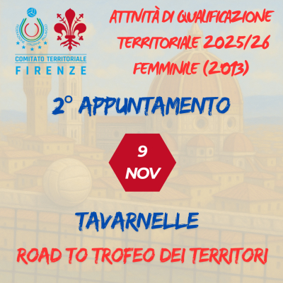 Attività di qualificazione femminile territoriale 2025/2026 - Atlete 2013