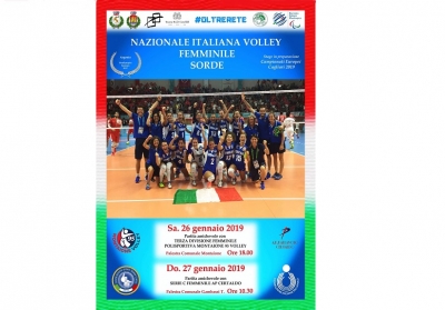 Due partite amichevoli per la Nazionale Italiana Volley Femminile Sorde