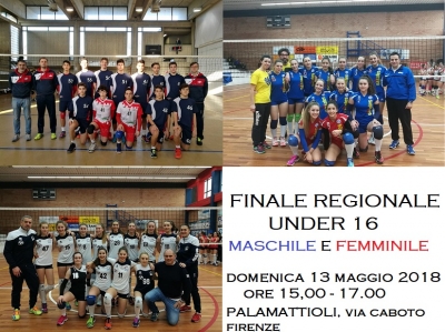 Sales Volley e Savino del Bene Volley Project in Finale Regionale U16F - Volley Prato in Finale Regionale U16M