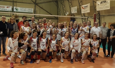 Euroripoli Bianca Campione Territoriale U13F 2017/2018 - Seconda classificata Cuore Volley San Michele