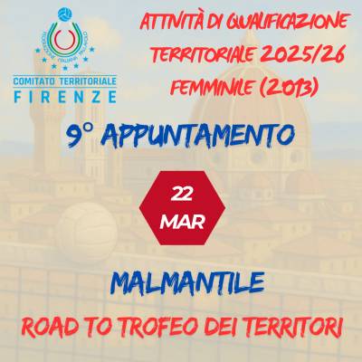 Attività di Qualificazione Territoriale Femminile 2025-26 – Atlete 2013