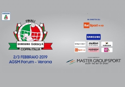 Finali Samsung Galaxy A Coppa Italia femminile di A2 e A1 - 2 e 3 febbraio - AGSM Forum di Verona