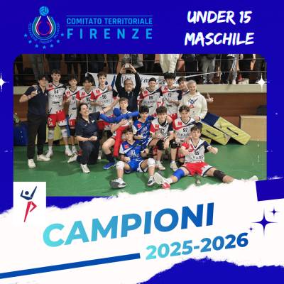 Volley Prato è campione territoriale Under 15 Maschile