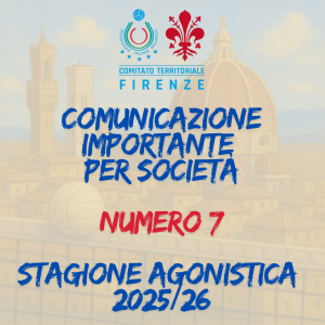 Comunicazione importante per società N.7