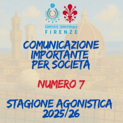 Comunicazione importante per società N.7