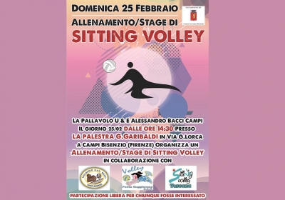 Secondo Allenamento/Stage di Sitting Volley a Campi Bisenzio