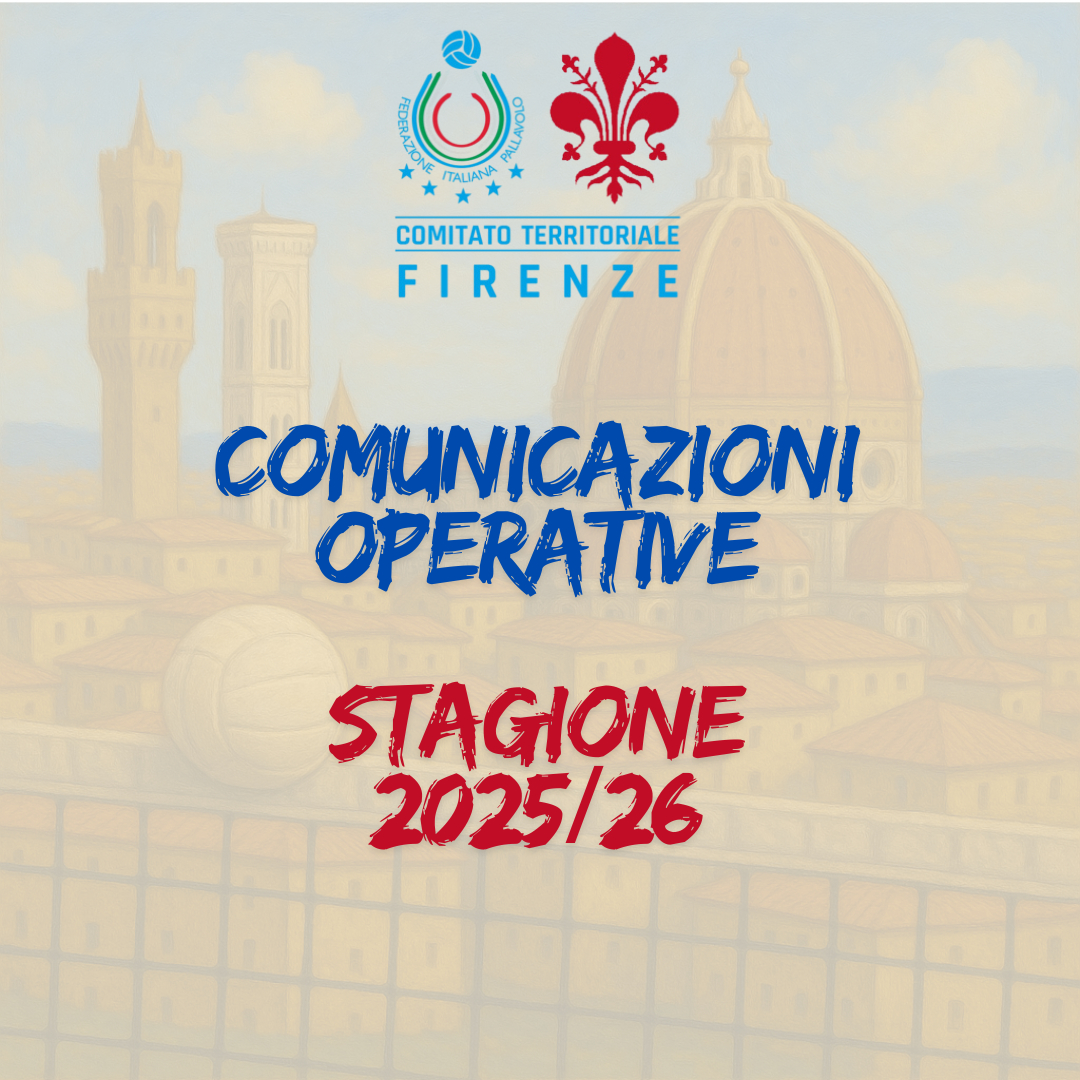 IComunicazioni Operative Stagione 2025/26