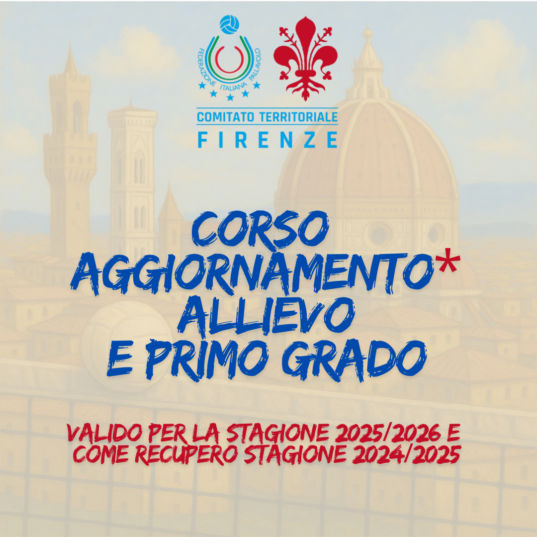 ICorso di Aggiornamento per Allenatori Allievi e Primo Grado