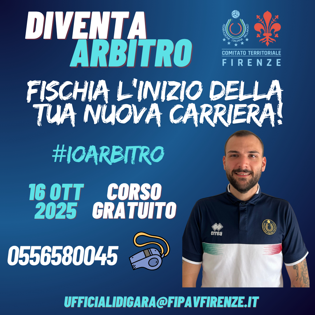 IDiventa Arbitro di Pallavolo!
