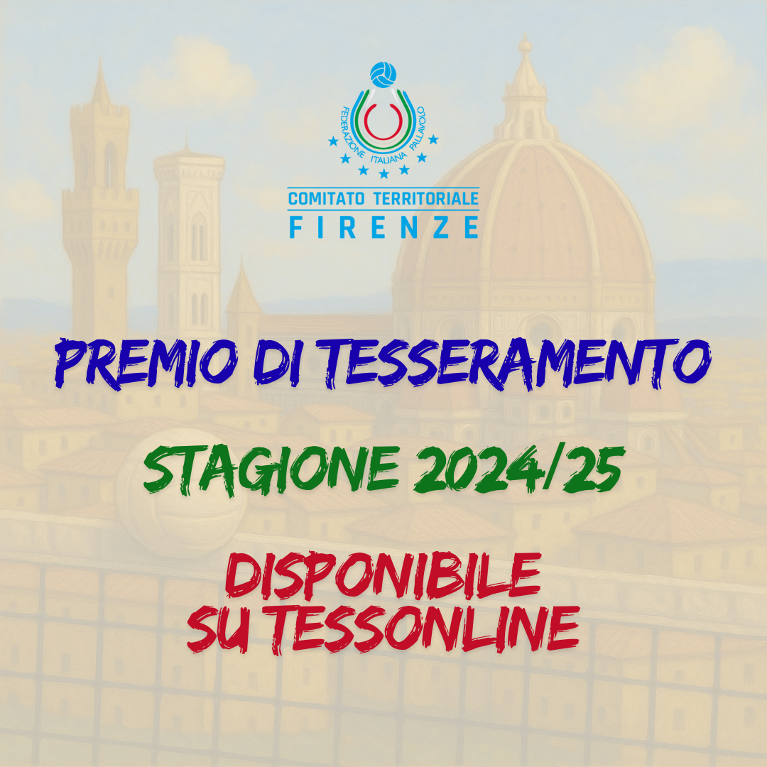 IDeterminazione Premio di Tesseramento 2024/2025