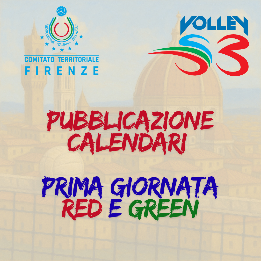 IPubblicazione calendari Volley S3