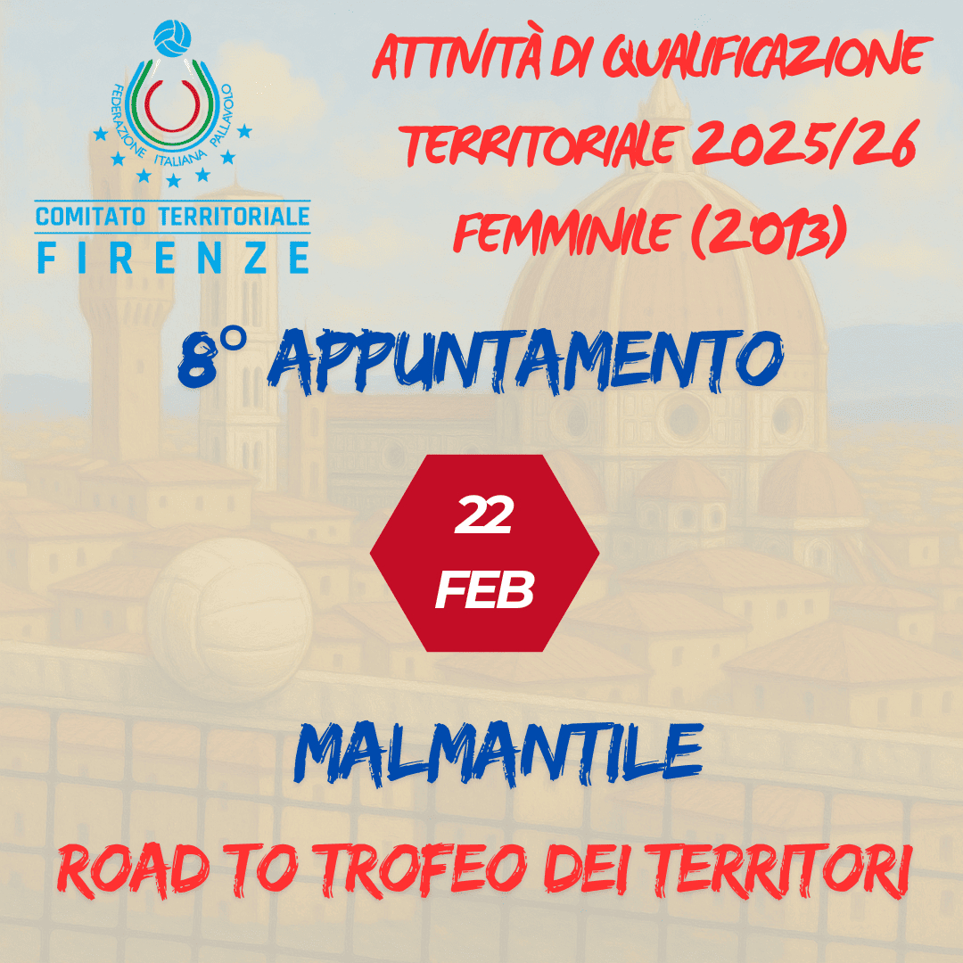 IAttività di Qualificazione Territoriale Femminile 2025-26 – Atlete 2013
